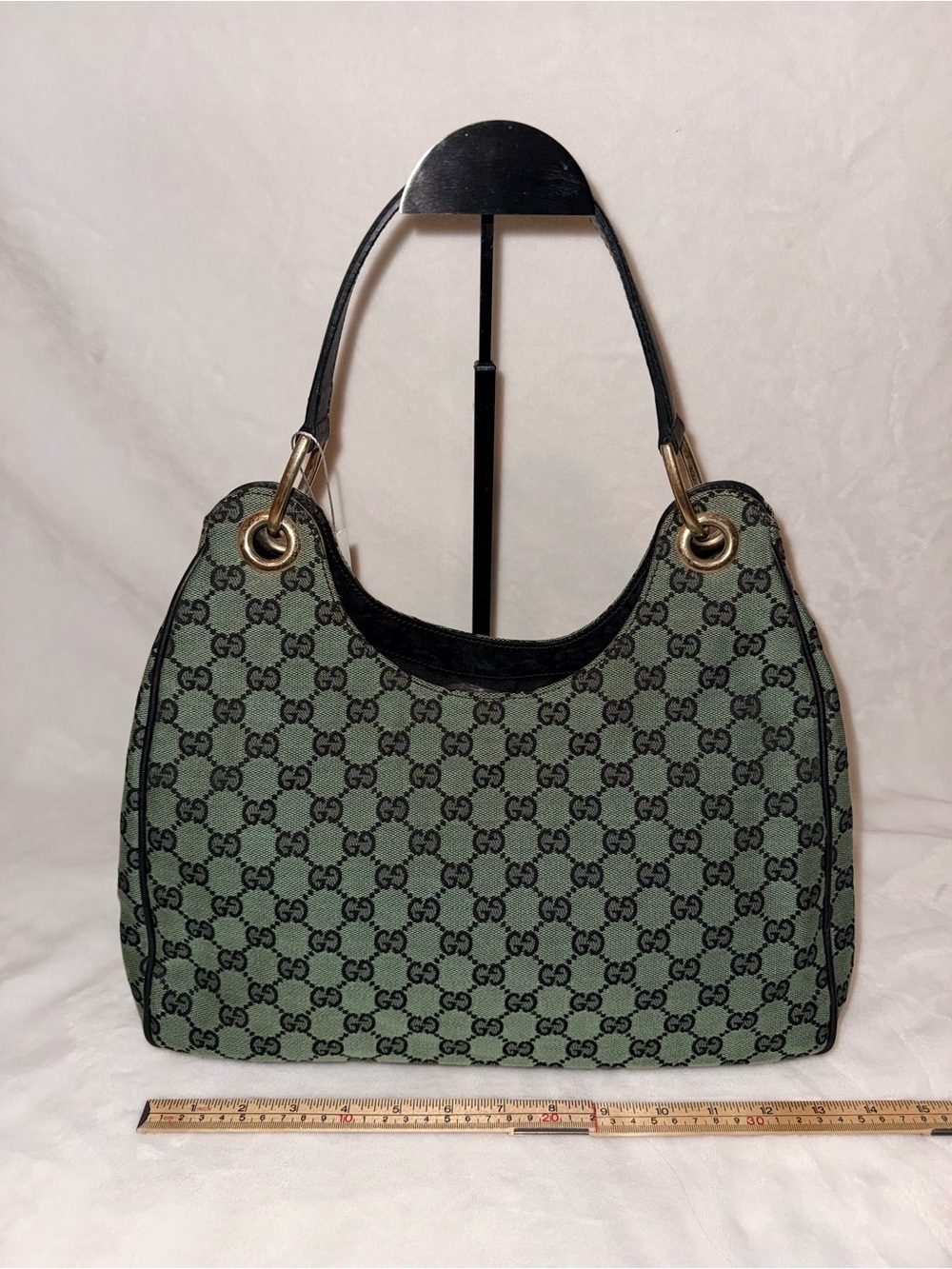 Gucci Canvas Colbert Hobo Bag